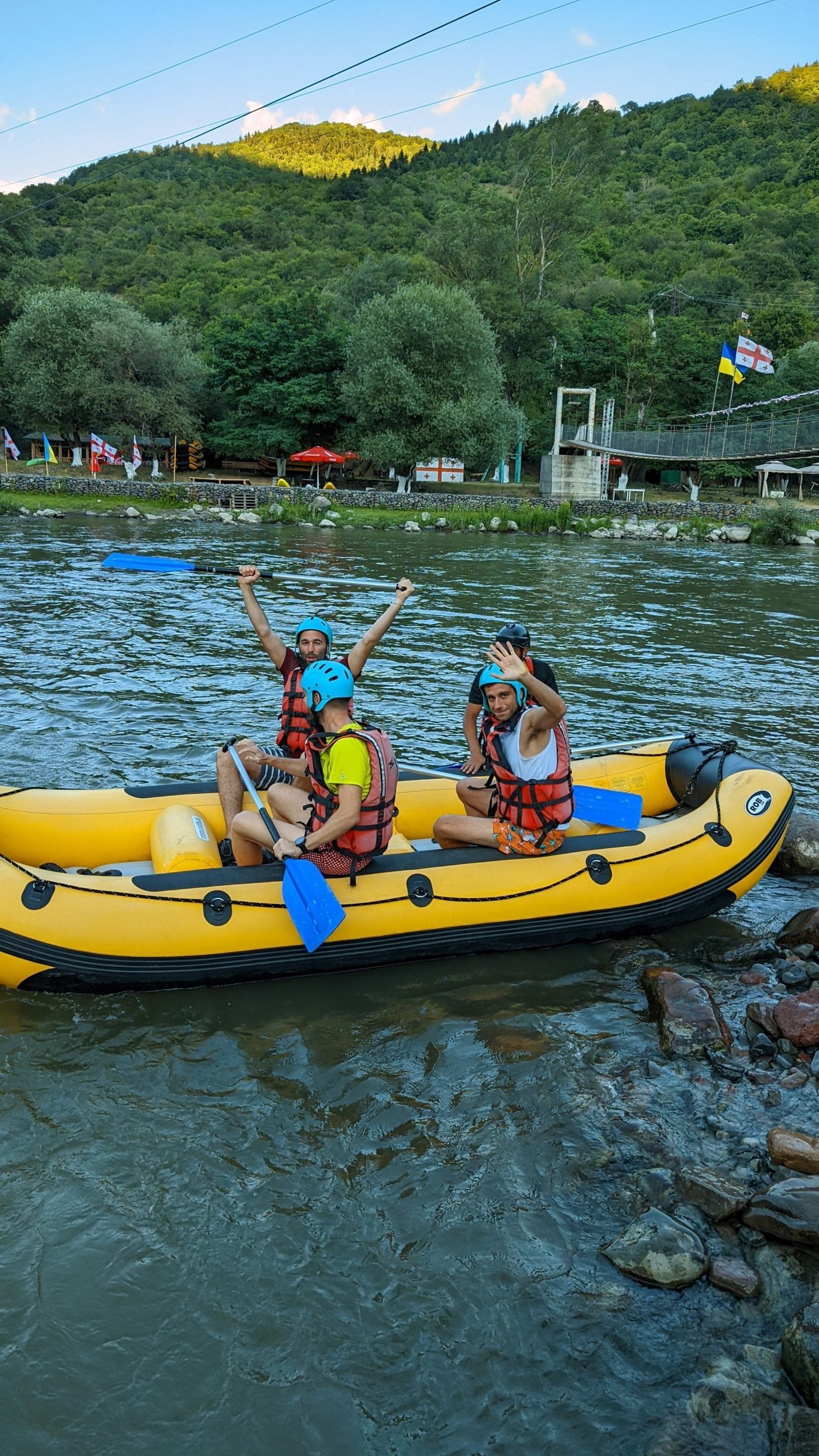 Rafting en Bordjomi